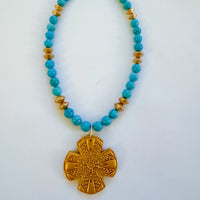 Turquoise Jade with Martha