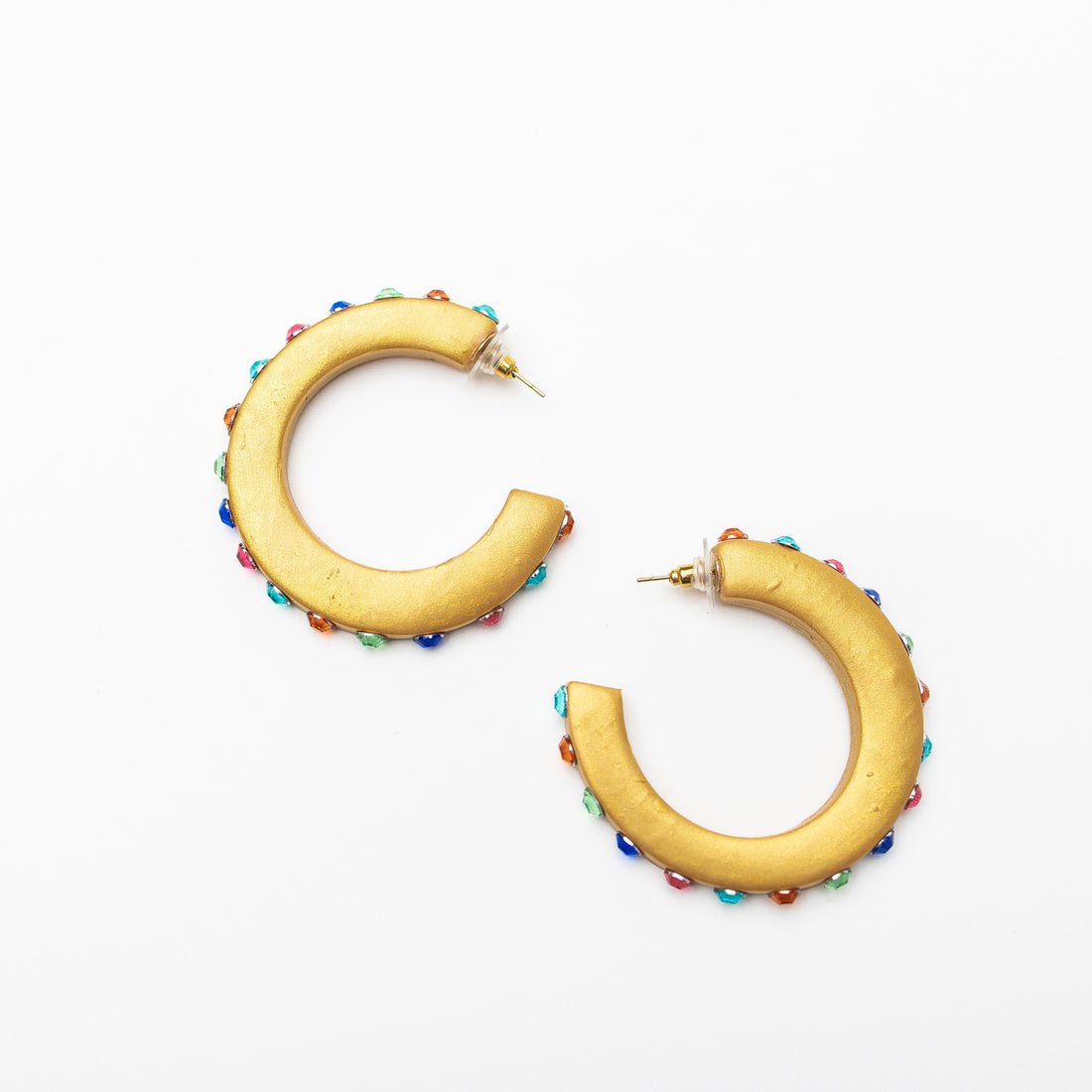 Multicolored Hoops (lg)