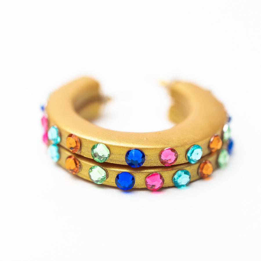 Multicolored Hoops (lg)