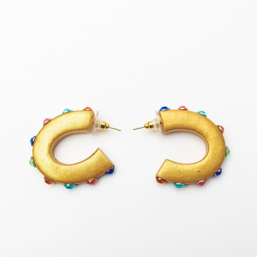 Multicolored Hoops (sm)