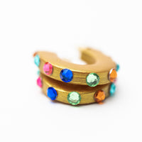 Multicolored Hoops (sm)