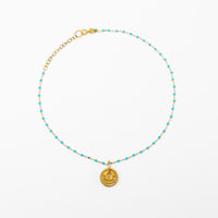 Turquoise Chain with Anchor