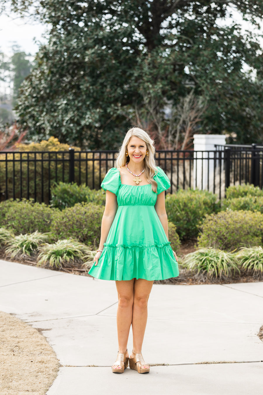 Pink and Green Rainflower Jasper with Andrea Cross