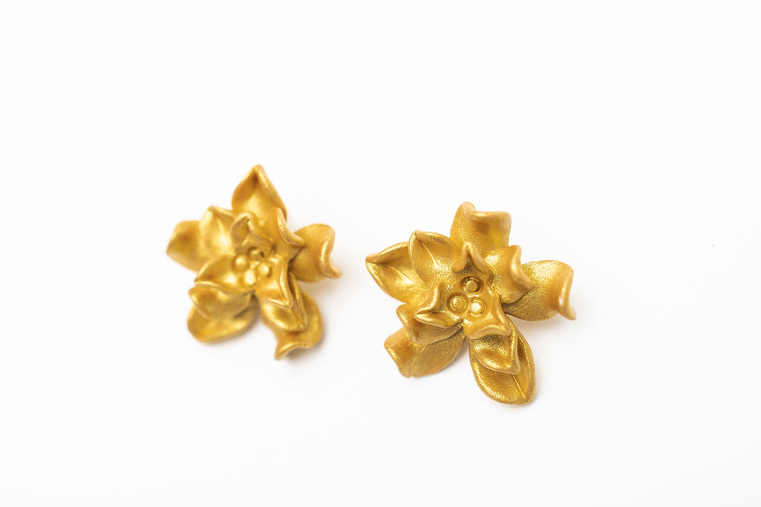 Camellia Blossom Studs